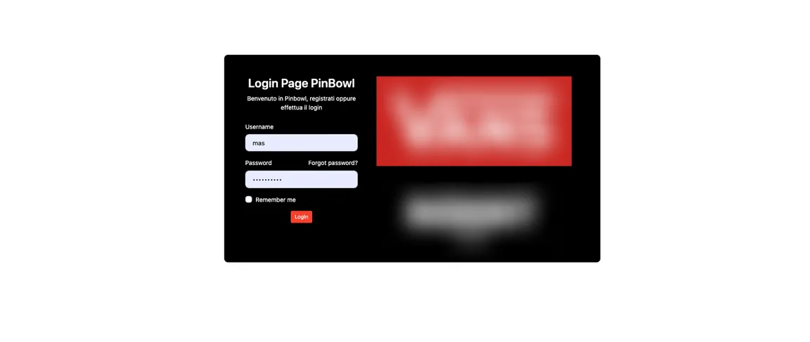 PinBowl Login
