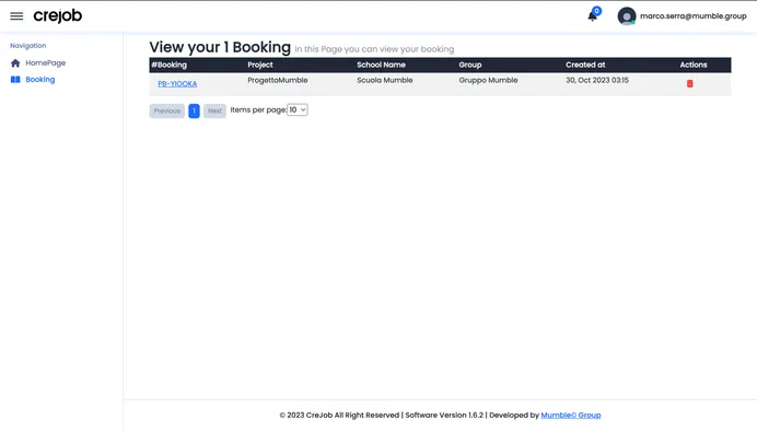Admin Panel Gestionale