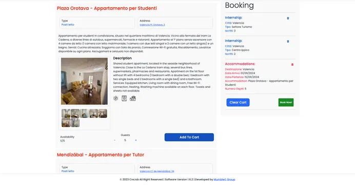 Gestione Accommodation