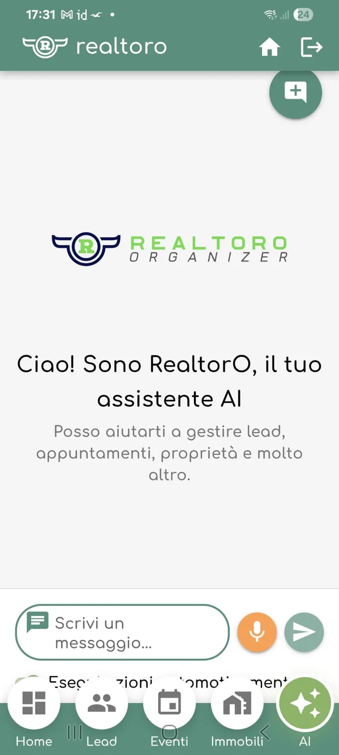 Assistente AI integrata